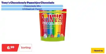 Bol.com Tony's Chocolonely Paaseitjes Chocolade aanbieding