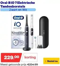 Bol.com Oral-BiO 7 Elektrische Tandenborstels aanbieding