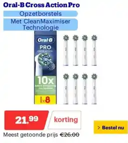 Bol.com Oral-B Cross Action Pro aanbieding