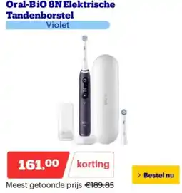 Bol.com Oral-BiO 8N Elektrische Tandenborstel aanbieding