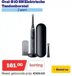 Bol.com Oral-BiO 8N Elektrische Tandenborstel aanbieding