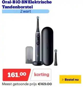 Bol.com Oral-BiO 8N Elektrische Tandenborstel aanbieding