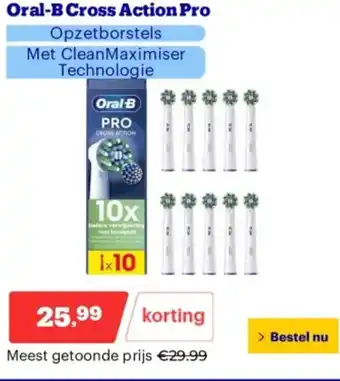 Bol.com Oral-B Cross Action Pro aanbieding