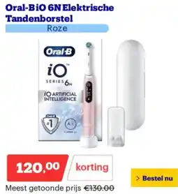 Bol.com Oral-BiO 6N Elektrische Tandenborstel aanbieding