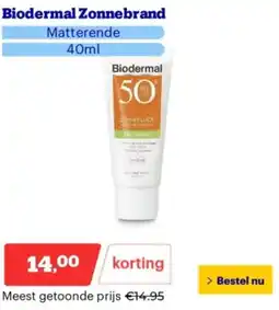 Bol.com Biodermal Zonnebrand aanbieding