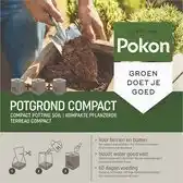 Praxis Pokon potgrond Compact 30L aanbieding