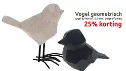 Deka Tuin Vogel geometrisch aanbieding