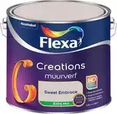 Praxis Flexa Creation extra mat Sweet Embrace muurverf 2,5L aanbieding