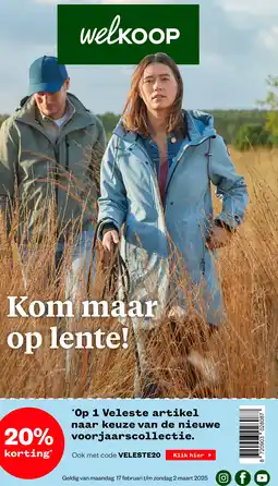 Welkoop Op 1 Veleste artikel naar keuze van de voorjaarscollectie. ieuwe aanbieding