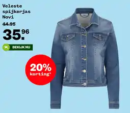 Welkoop Veleste spijkerjas Novi aanbieding