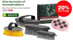 Welkoop Alle borstels of hoevenkrabbers aanbieding