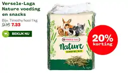 Welkoop Versele-Laga Nature voeding en snacks aanbieding