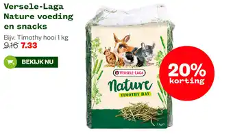 Welkoop Versele-Laga Nature voeding en snacks aanbieding