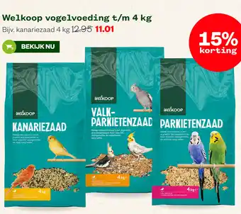 Welkoop Welkoop vogelvoeding t/m 4 kg aanbieding