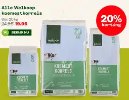 Welkoop Alle Welkoop koemestkorrels aanbieding