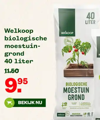 Welkoop Welkoop biologische moestuin- grond aanbieding