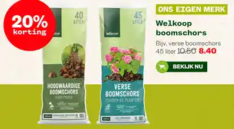 Welkoop Welkoop boomschors aanbieding