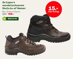 Welkoop Grisport wandelschoenen Stelvio of Hamar aanbieding