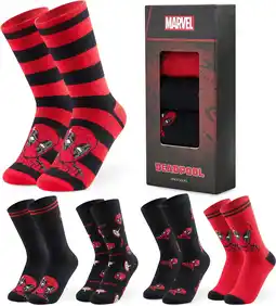 Amazon Marvel Heren sokken zacht ademend Avengers 5 Pack kuitlengte crew geschenken voor mannen aanbieding