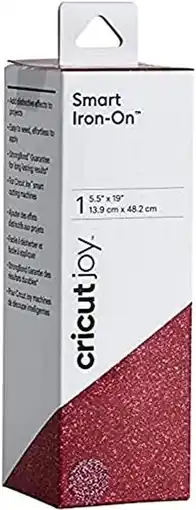 Amazon Cricut Joy Smart Iron-On 14x48cm Glitter Roze aanbieding