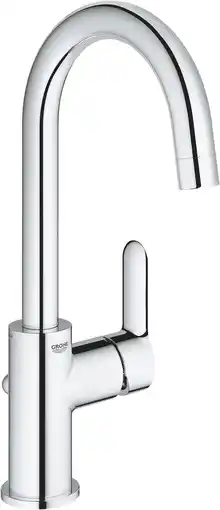 Amazon GROHE BauEdge Wastafelmengkraan L-Size, 23760000 aanbieding