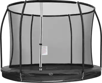 Bol.com AXI Boston Trampoline met veiligheidsnet Ø 305 cm Zwart - Inground & Onground op palen - Rond 10ft aanbieding