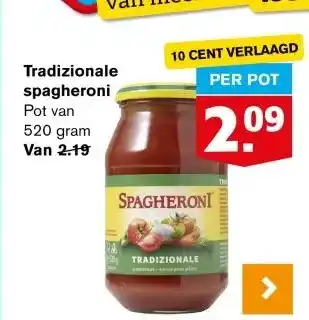 Hoogvliet Tradizionale spagheroni aanbieding