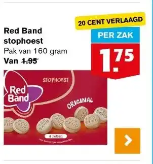 Hoogvliet Red Band stophoest aanbieding