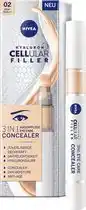 Bol.com NIVEA Hyaluron Cellular Filler 3-in-1 verzorgende makeup #02 Medium oog concealer Eye Care aanbieding