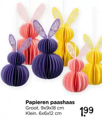 Xenos Papieren paashaas aanbieding