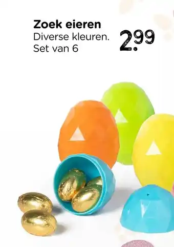 Xenos Zoek eieren aanbieding