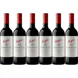 Albert Heijn Penfolds Koonunga hill shiraz cabernet 6 flessen aanbieding