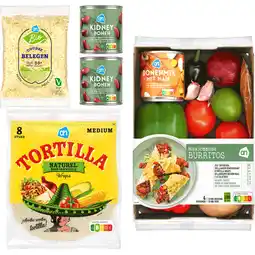 Albert Heijn AH Vega Mexicaanse Burritos Verspakket aanbieding