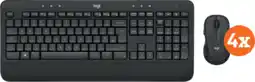 Coolblue Logitech MK545 Draadloze Toetsenbord en Muis QWERTY 4-Pack aanbieding