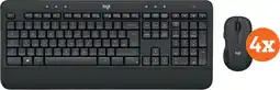 Coolblue Logitech MK545 Draadloze Toetsenbord en Muis QWERTY 4-Pack aanbieding