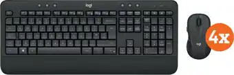 Coolblue Logitech MK545 Draadloze Toetsenbord en Muis QWERTY 4-Pack aanbieding