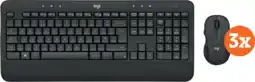 Coolblue Logitech MK545 Draadloze Toetsenbord en Muis QWERTY 3-Pack aanbieding