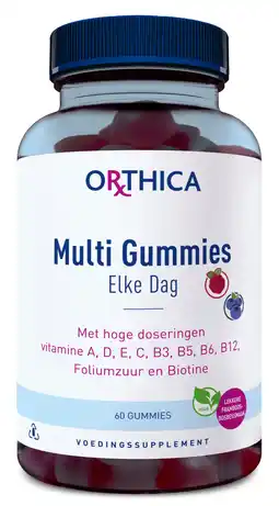 De Online Drogist Orthica Multi Gummies aanbieding