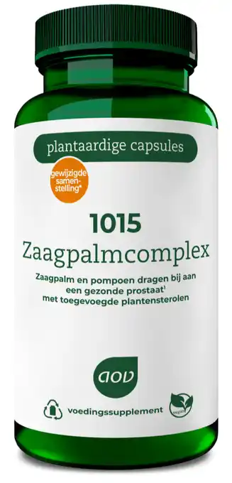 De Online Drogist AOV 1015 Zaagpalmcomplex Capsules aanbieding