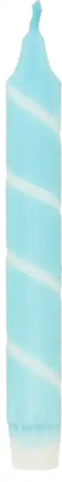 Intratuin Dippy dinerkaars Twister blauw 6 uur D 2,1 H 19 cm aanbieding