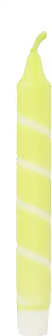 Intratuin Dippy dinerkaars Twister neongroen 6 uur D 2,1 H 19 cm aanbieding