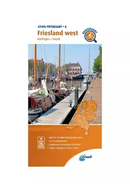 ANWB ANWB Fietskaart 6 Friesland West aanbieding