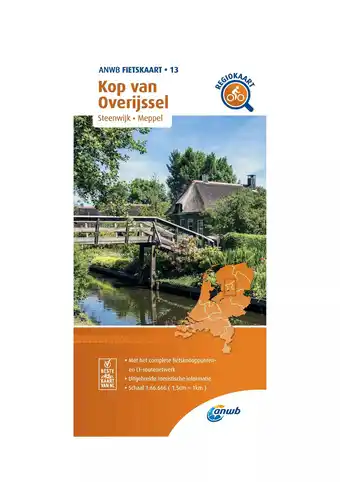 ANWB ANWB Fietskaart 13 Kop van Overijssel aanbieding