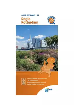 ANWB ANWB Fietskaart 25 - Regio Rotterdam aanbieding