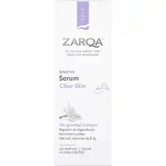 Douglas ZARQA Sensitive Serum Clear Skin aanbieding