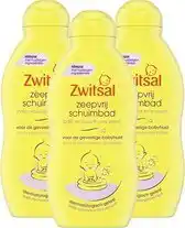 Bol.com Zwitsal - Zeepvrij Schuimbad - 3 x 200 ml aanbieding