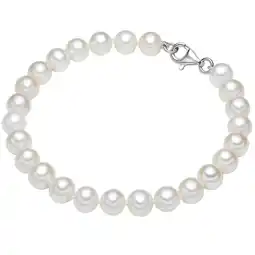 Douglas Valero Pearls Armband Sterling zilver Gekweekte zoetwaterparels in Zilver aanbieding