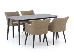 Kees Smit Manifesto Matese/Sora 160cm dining tuinset 5-delig aanbieding