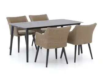 Kees Smit Manifesto Matese/Sora 160cm dining tuinset 5-delig aanbieding