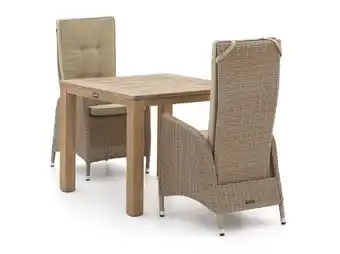 Kees Smit Intenso Fabrizi/ROUGH-S 90cm dining tuinset 3-delig verstelbaar aanbieding